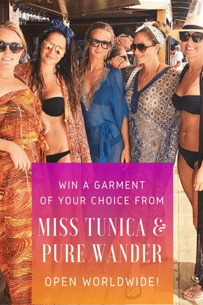 tunic kaftan giveaway miss tunica and pure wander open worldwide