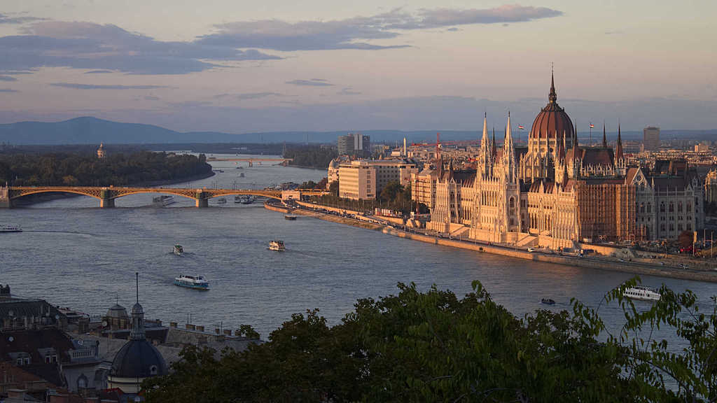 cruising on the Danube