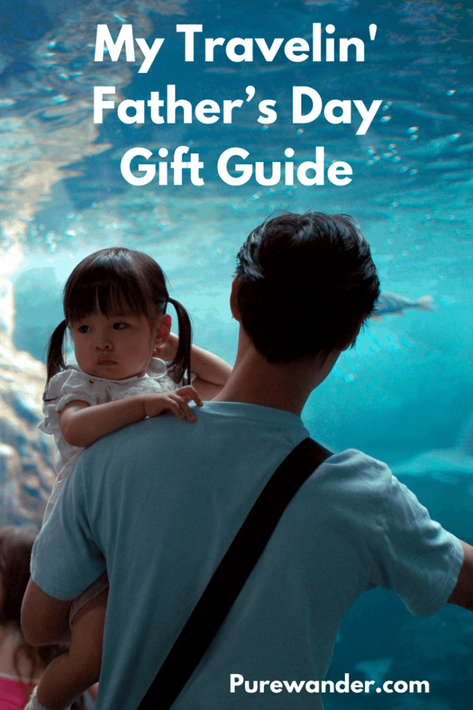 Dad and Little girl at the aquarium