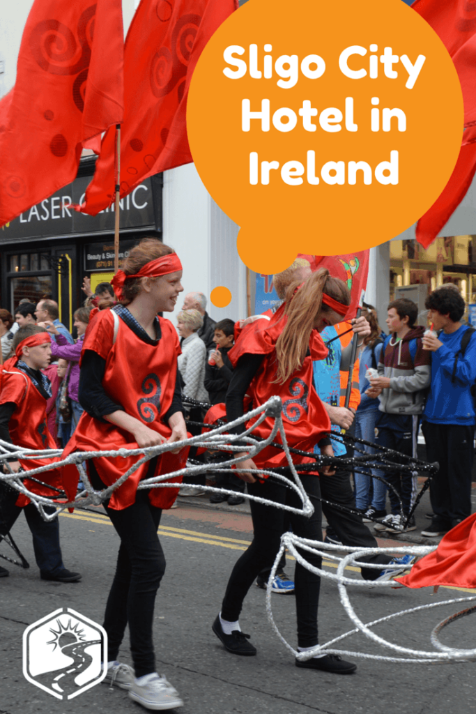 The Fleadh Cheoil parade in Sligo, Ireland