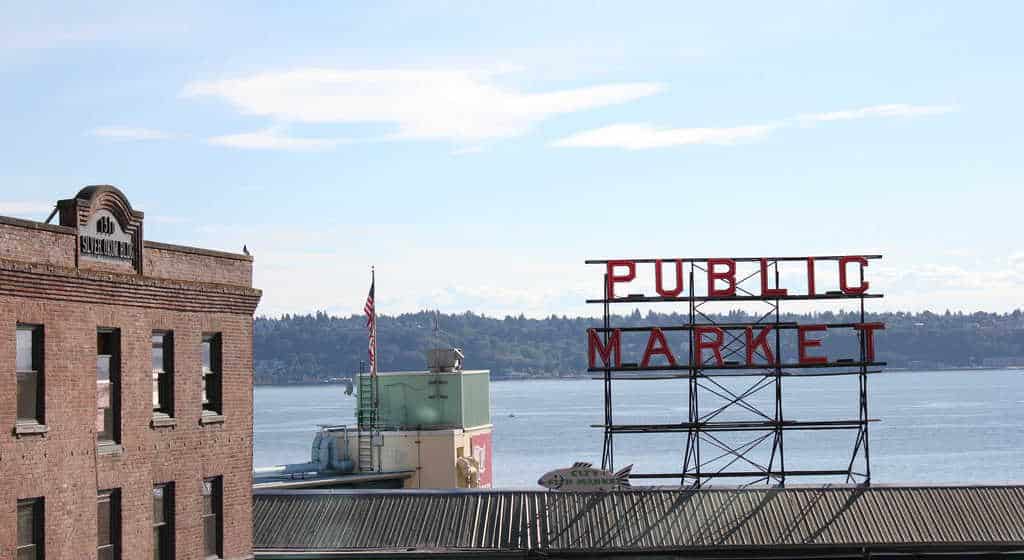 Seattle Pike Place Market public