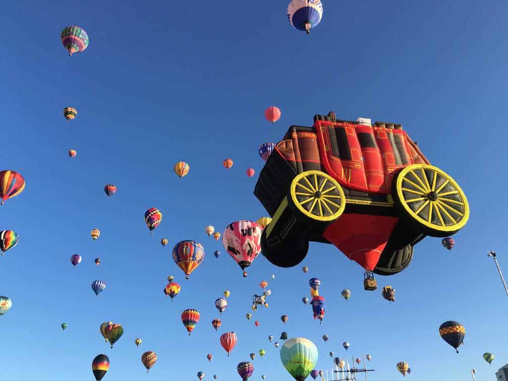 Stagecoach Albuquerque Balloon Fiesta 2015