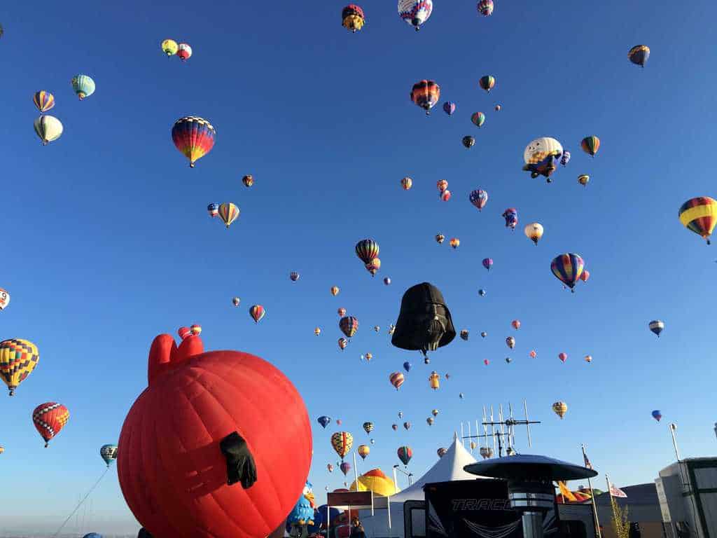 darth vader balloon albuquerque balloon fiesta