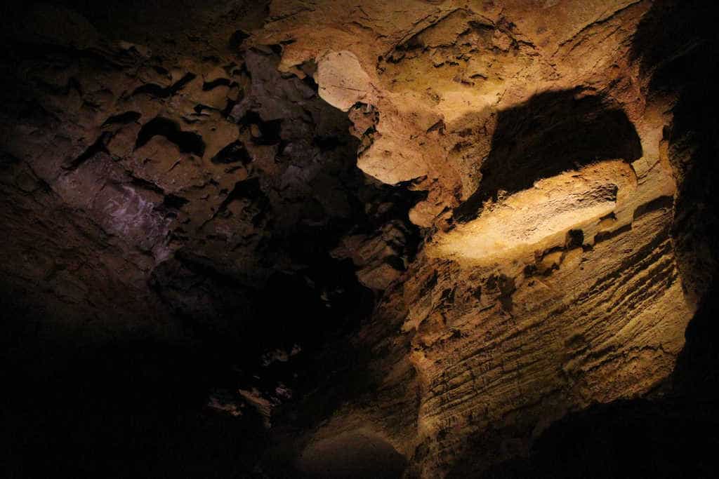 Wind Cave rock formation