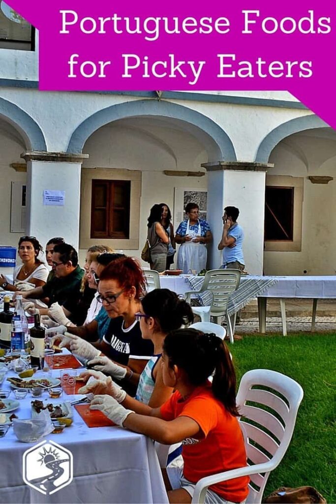 Children taking a cooking class in Loule, Portugal