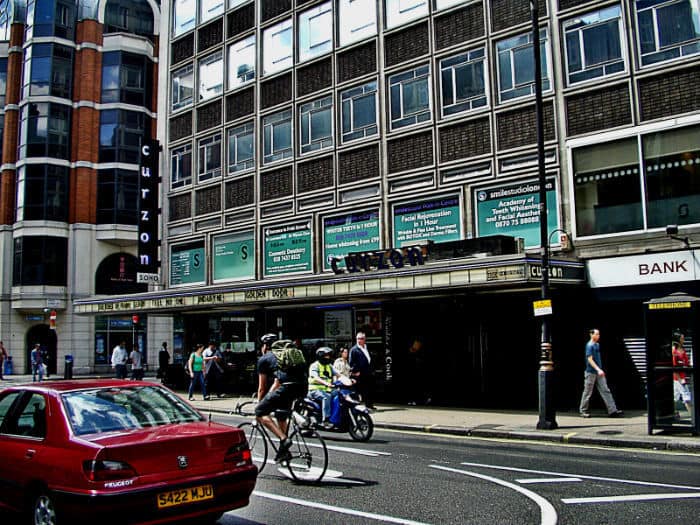 cruzon building with david clark's penthouse in london