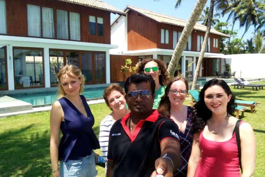 group at lantern villa mirissa sri lanka eileen cotter wright