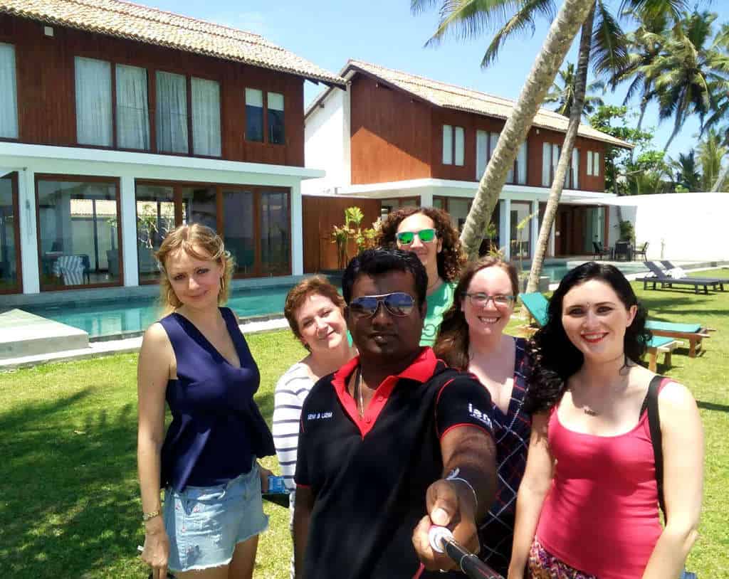 group at lantern villa mirissa sri lanka eileen cotter wright