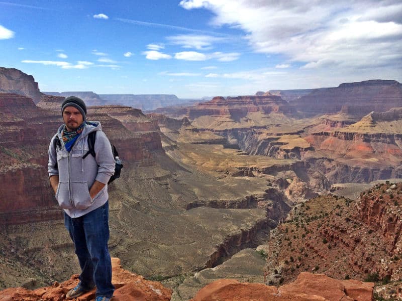 jake wright in grand canyon