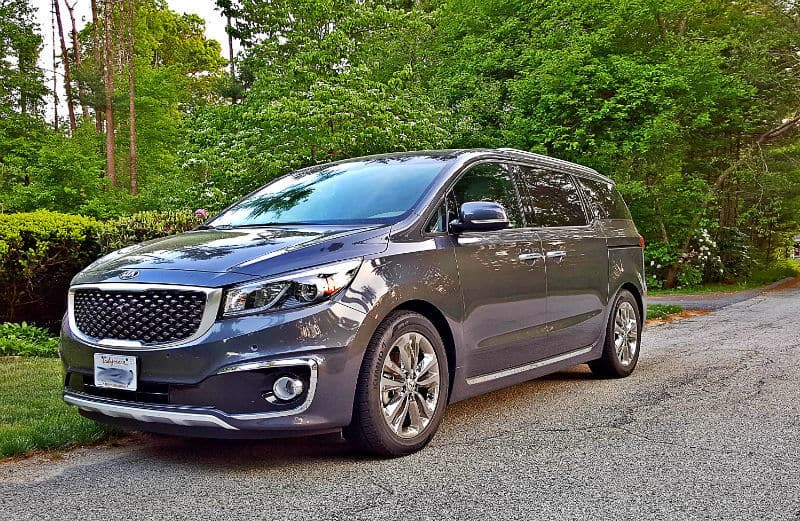 kia sedona front view christian wright pure wander