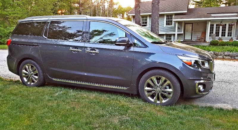 kia sedona side view christian wright pure wander