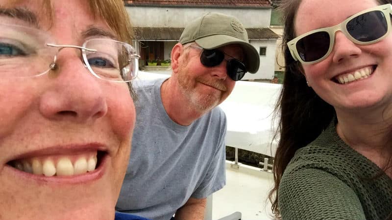 family on locaboat in france eileen cotter wright