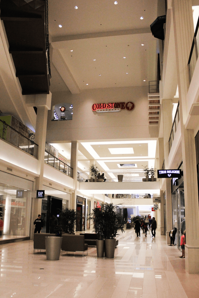 The shops at the Mall of America