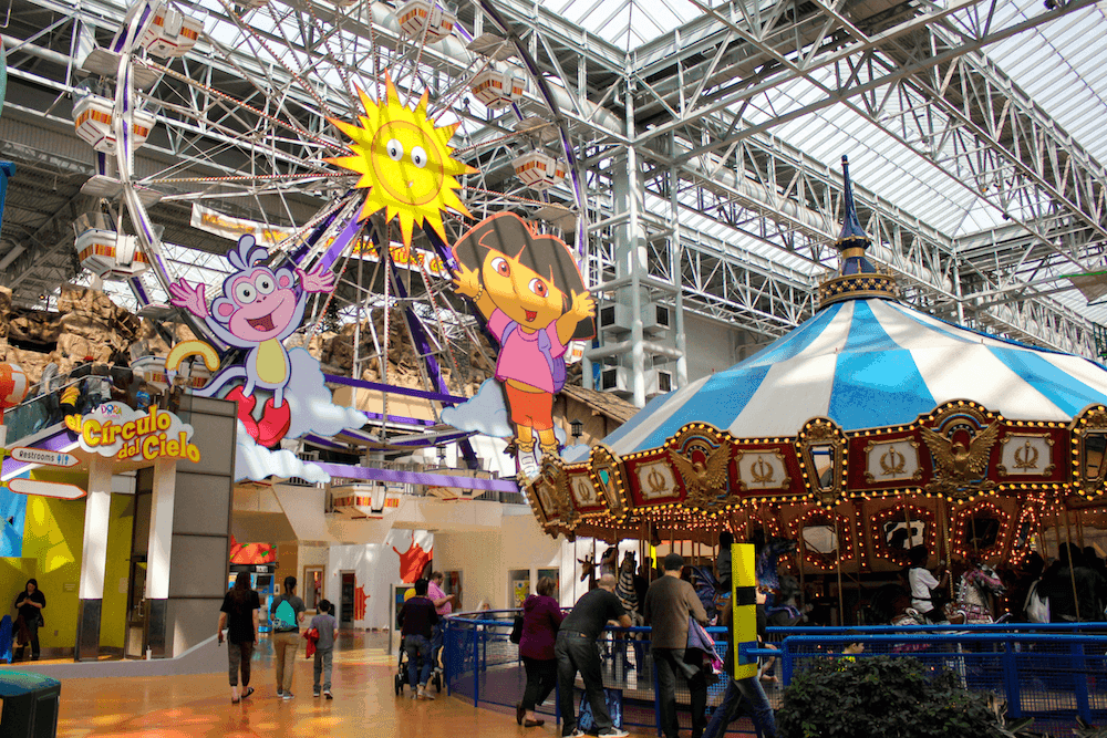 Nickelodeon Universe at the Mall of America