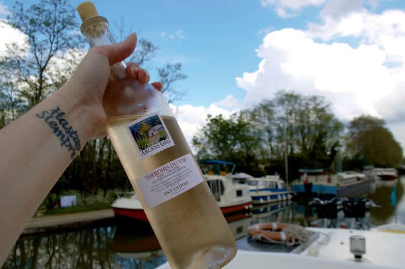 wine bottle locaboat france eileen cotter wright