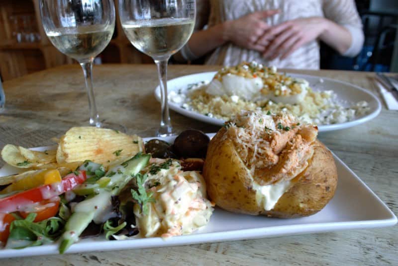 crab-jacket-potato-seasons-cafe-eastbourne-eileen-cotter-wright