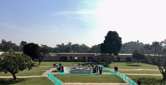 The Gandhi Memorial and the coconut water man