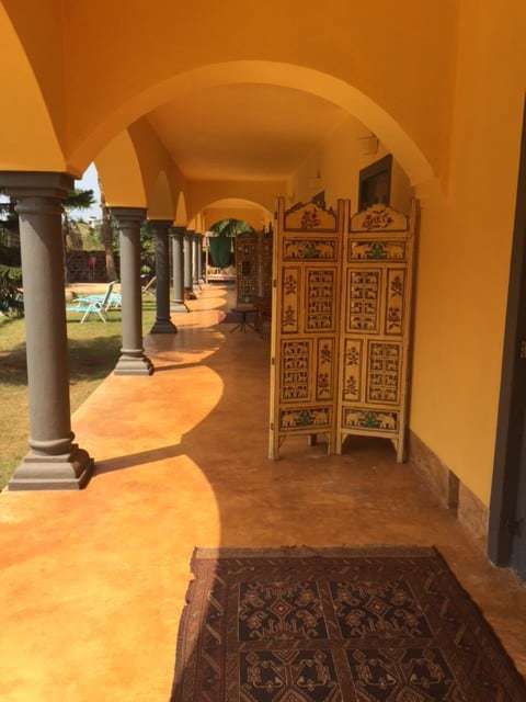 Sur la Mer India Goa hallway