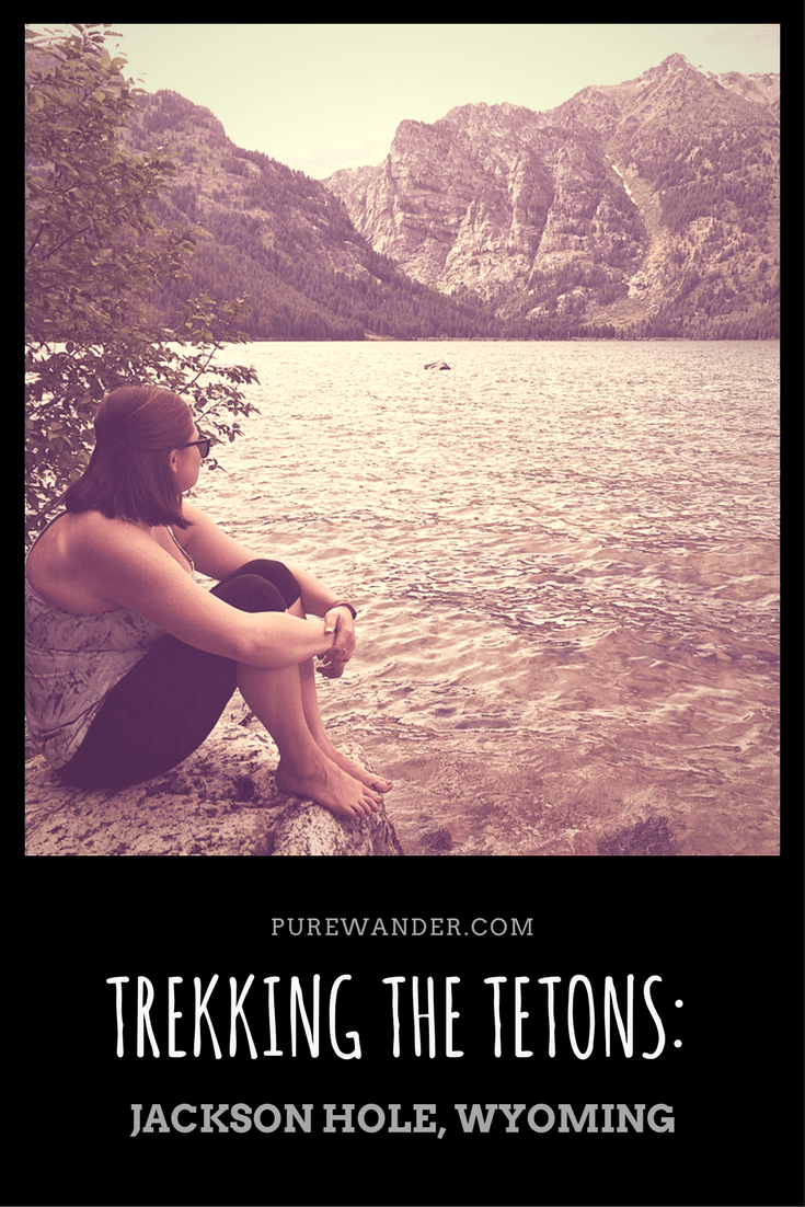 jackson hole to yellowstone - trekking the tetons