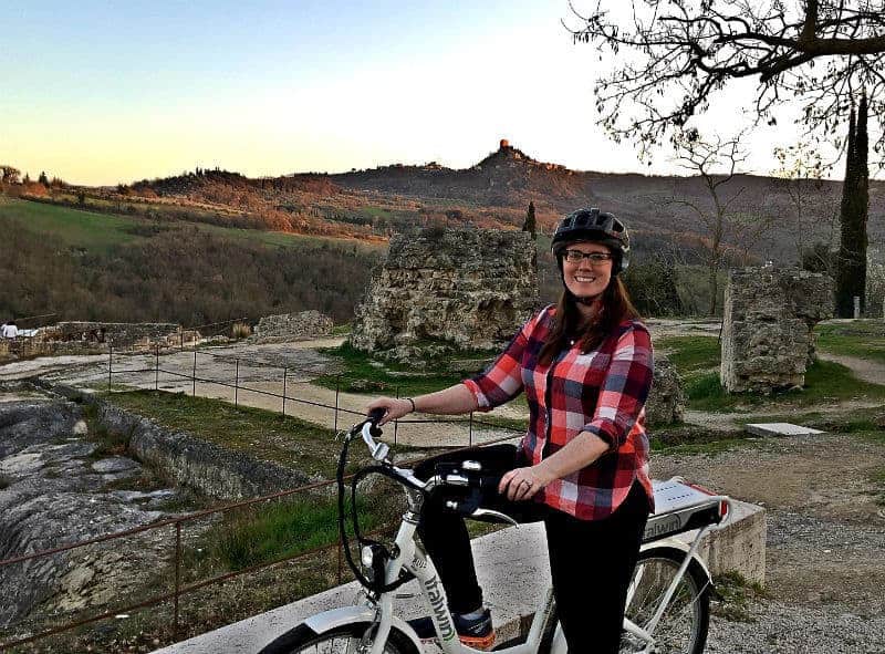 biking adler thermae eileen cotter wright sunset