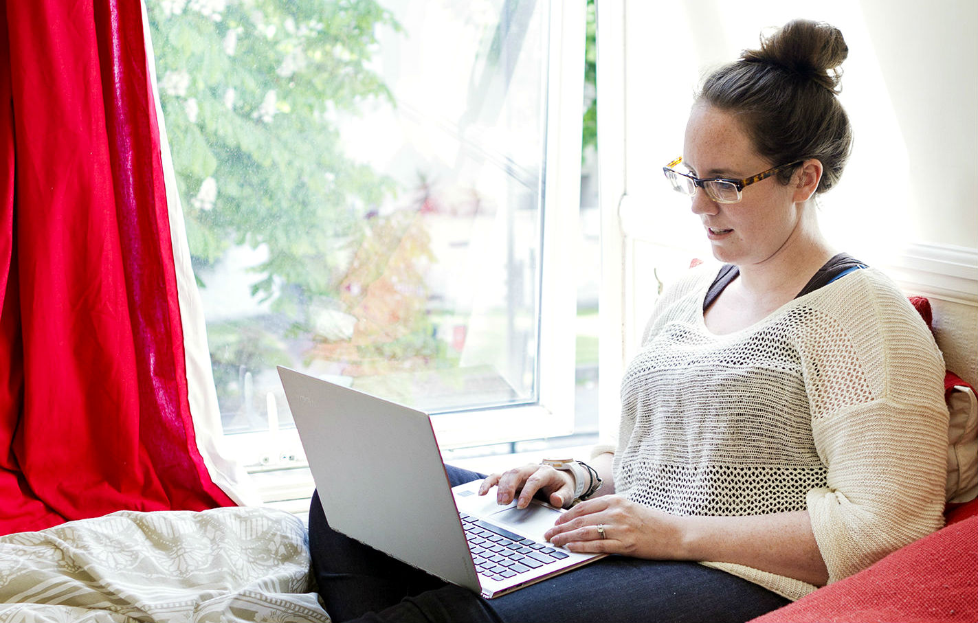 eileen working from home