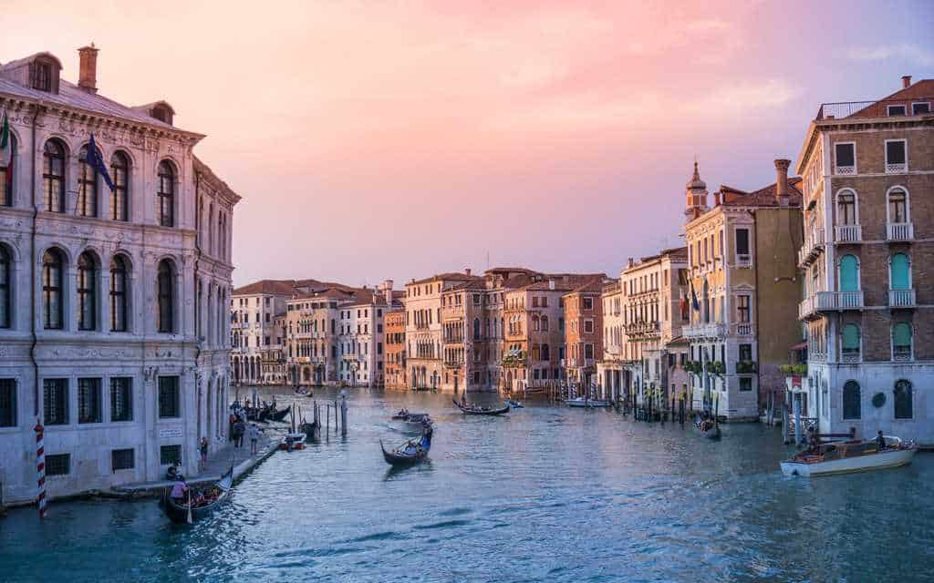 Europe Italy Piazza San Marco Venice Lake 