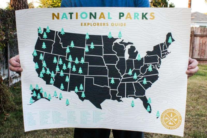 National Parks Explorer Map