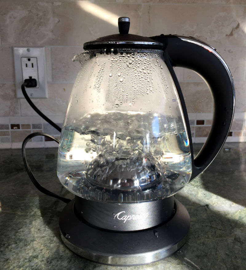 capresso h20 electric kettle