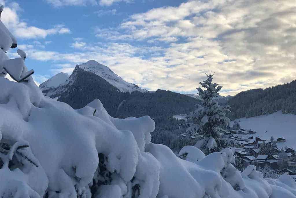 How not to ski in Morzine France by Jeanne Harran