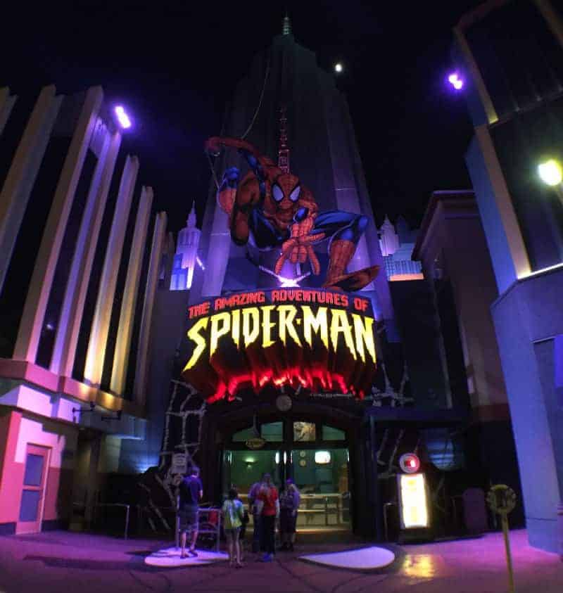 spiderman ride universal studios