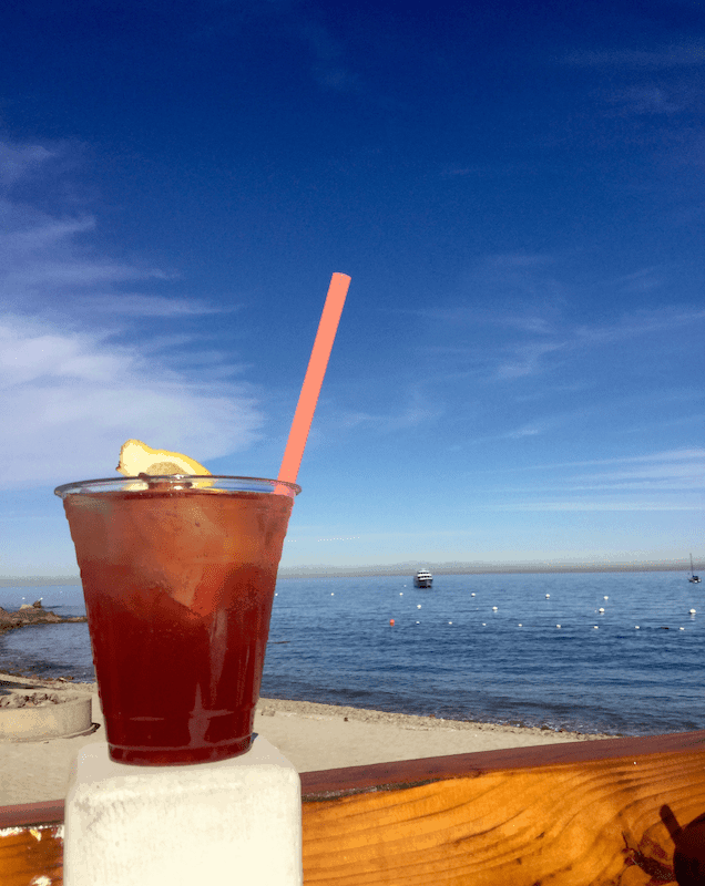 Champagne Lemonade at Descanso Beach Club