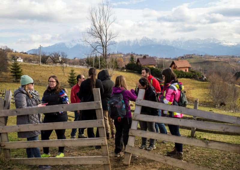 hiking group in romania by Nicolae Alexandru Niculache