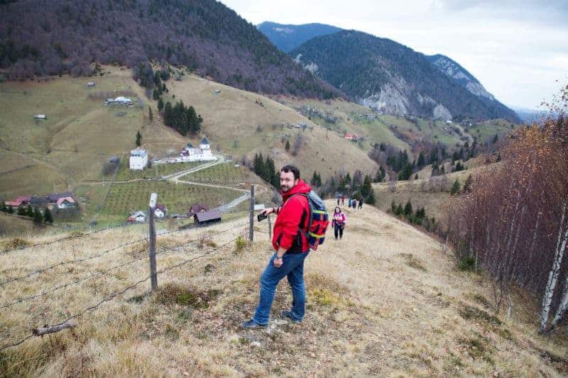 up a hill man in romania by Nicolae Alexandru Niculache