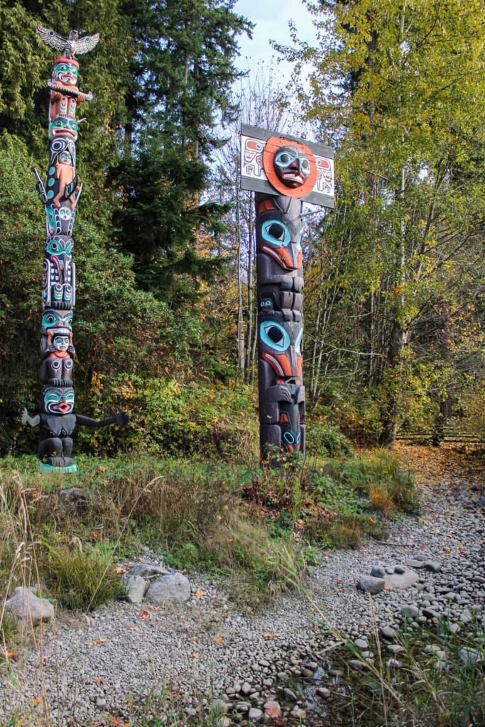 Stanley Park totem poles