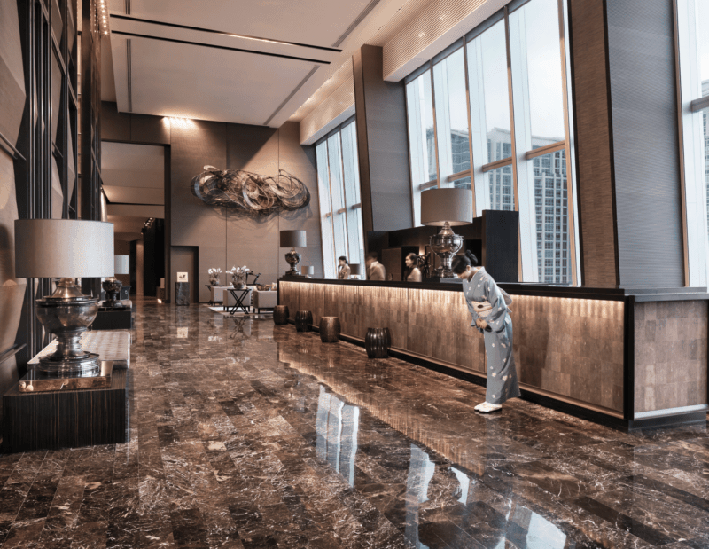 lobby okura prestige