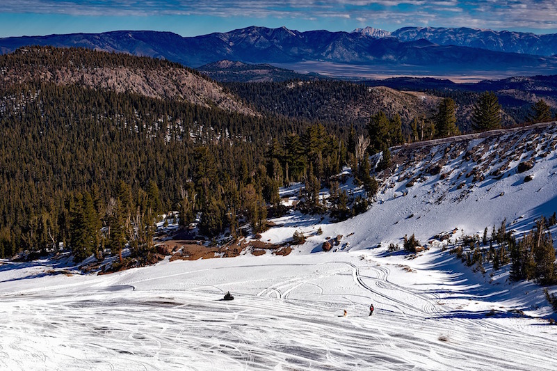 winter wonderland at Mammoth Mountain