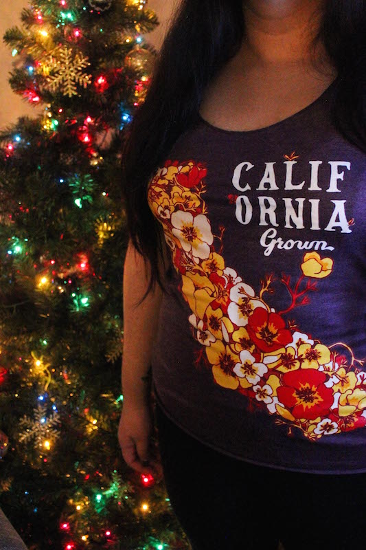 California Limited California Grown Racerback Tank