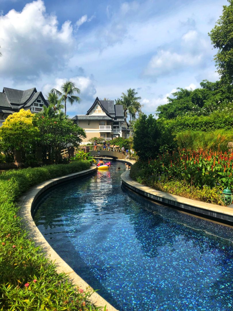 Lazy river at Angsana Laguna PhuketThailand