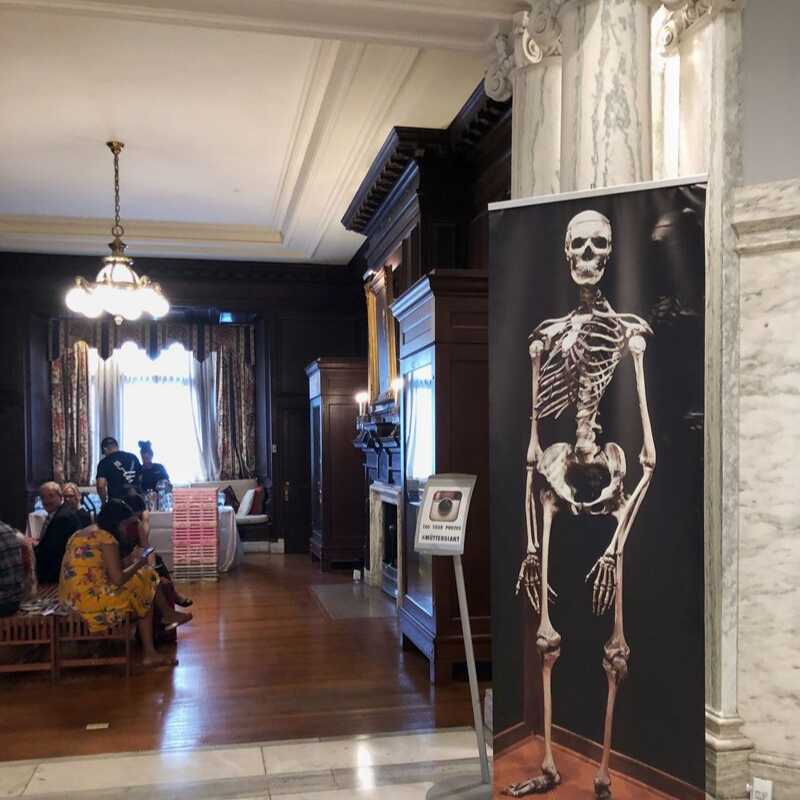 Mutter Museum lobby Philly