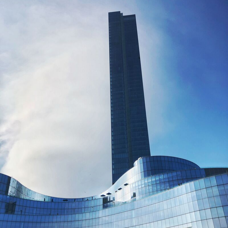 Glass tower of the Ocean Resort Atlantic City