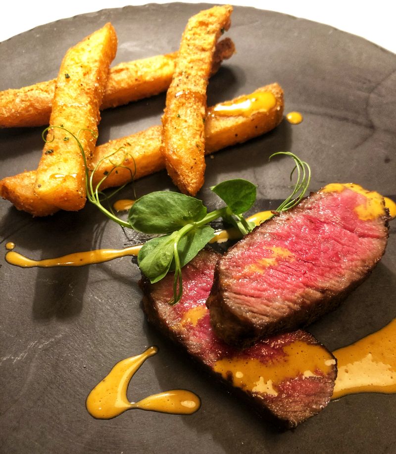 steak starter and steak fries are rare encore boston